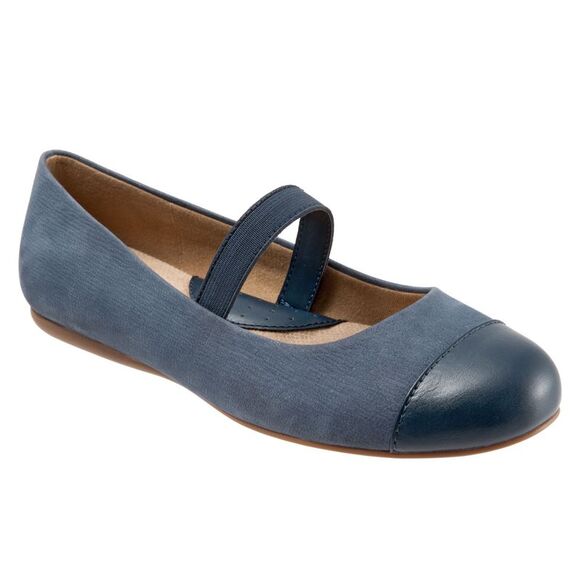 Softwalk Womens Napa MJ Blue Shoes (NWT) - Picture 2 of 7
